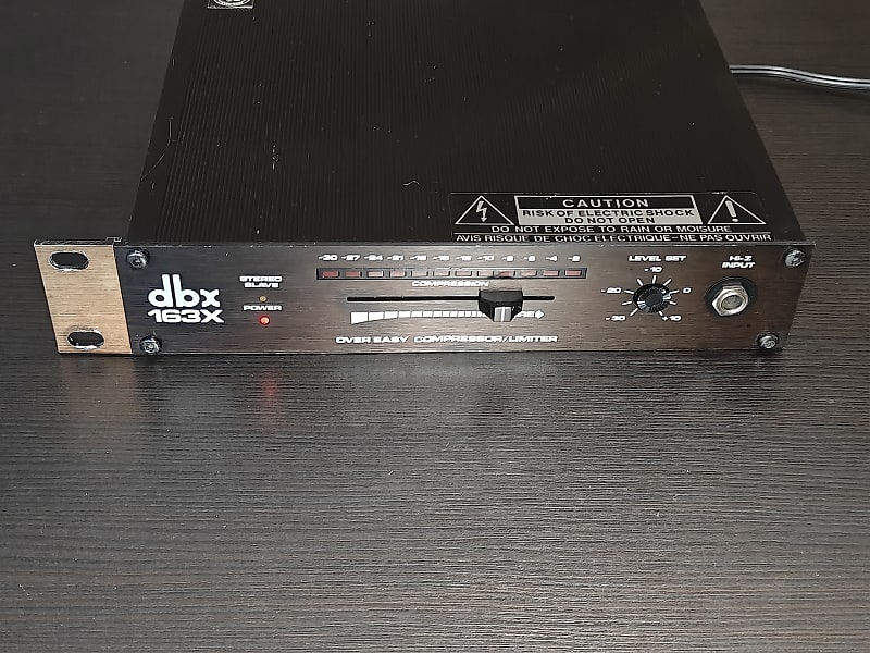 DTM・DAW Dbx163x Compressor Limiter dbx 163X Over Easy Compressor / Limiter | Reverb Canada