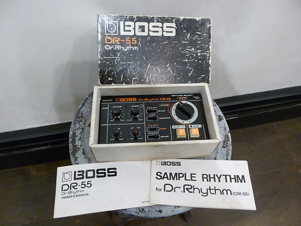 gu2　最終値引き！箱、取説付　BOSS DR-55 リズムマシン Yahoo!オークション -「boss dr-55」の落札相場・落札価格