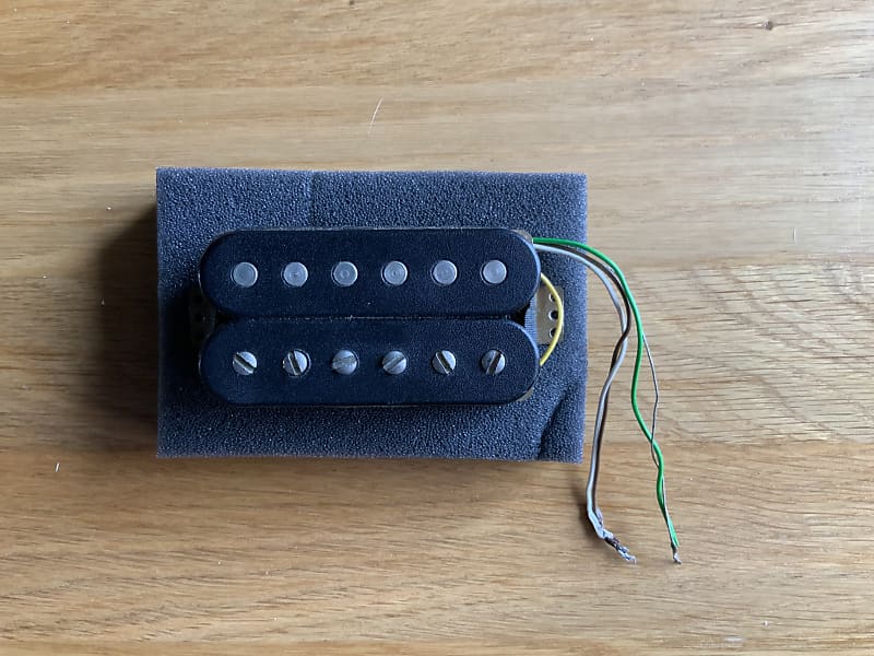 Schaller neck humbucker pick up 1980 black | Reverb