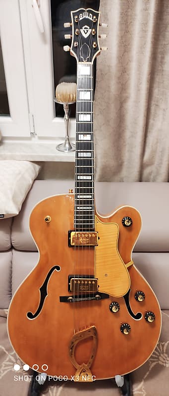 CERTIFIED 1960 Guild X-500 Blond Stuart Steward Special ordered with engraved DeArmonds  Archtop Dream image 1