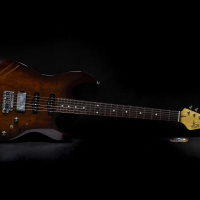 FGN Guitars J Standard Odyssey Imbuia Top on Ash body - Imbuia Brown Sunburst (IBS) for sale
