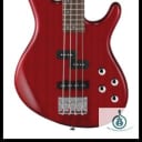Cort Action Bass Plus 4-String, PJ Pickup Set, 2-Band Eq, Lightweight, Trans Red, Free Shipping