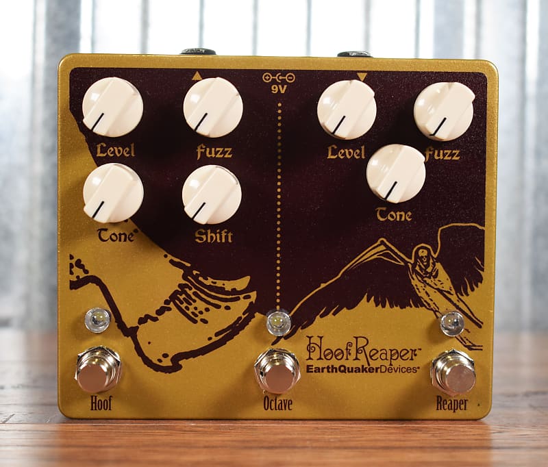 Earthquaker Devices EQD Hoof Reaper Dual Fuzz V2 Guitar Effect 