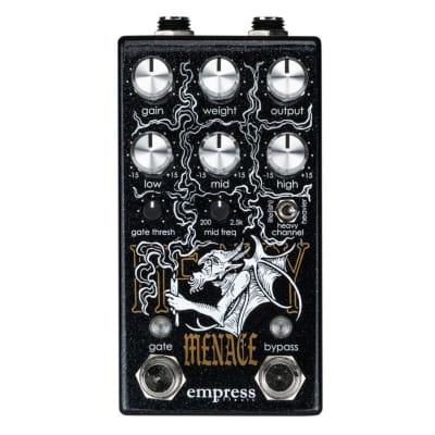 Empress Effects Heavy Menace Distortion Pedal for sale