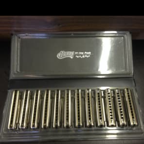 Huang Harmonica s 12 Key Pack Blues Harp Set 12 Harps Reverb
