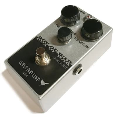 Wren and Cuff Box of War Small Foot Russian Muff Distortion Guitar Effect Pedal image 2