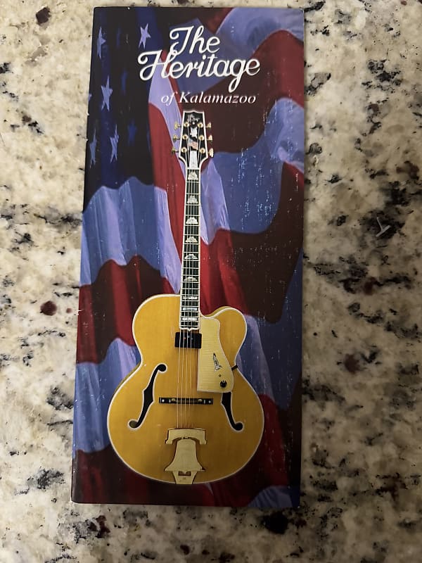 Heritage Catalog 2001 American super classic eagle Johnny Reverb