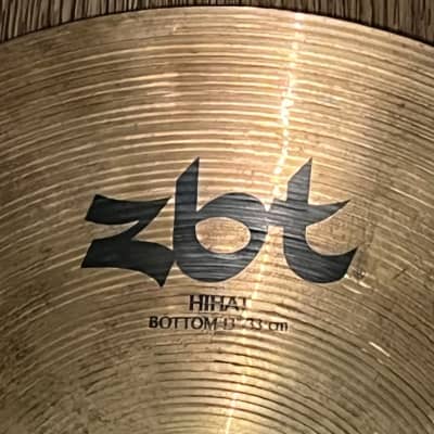 Zildjian Zildjian ZBT 13" Hi-Hats Hi Hat Cymbals 750/850 Grams image 6