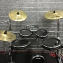 Alesis DM10 electronic drum module and pads w/Gibraltar chrome rack and Surge cymbals