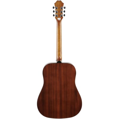 Epiphone FT-100 Acoustic Guitar Player Pack (with Gig Bag), Natural image 5