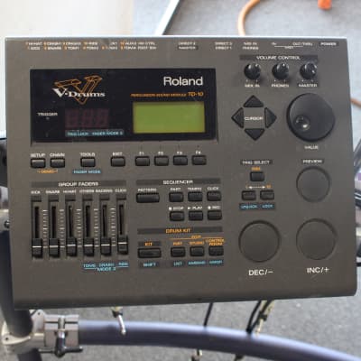 Used Roland TD-10 NO CYMBALS Electronic Drums image 3