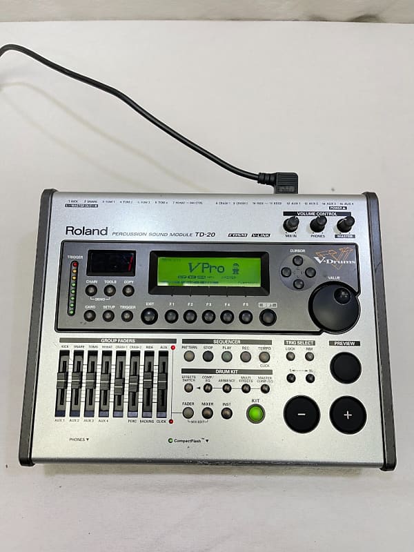 Roland TD-20 V-Drum Percussion Sound Module