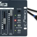 Chauvet DJ DMX3P25FT 3-pin/3-conductor DMX Cable - 25 foot Bundle with Chauvet DJ Obey 3 3-Ch DMX Lighting Controller