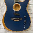 Fender American Acoustasonic Telecaster Acoustic Guitar, Steel Blue - DEMO