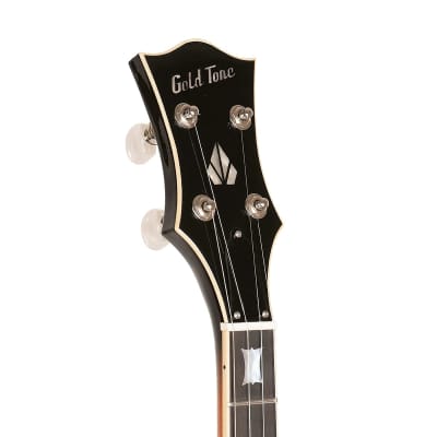 Gold Tone OB-2/L Orange Blossom Series Mahogany Neck 5-String Bowtie Banjo w/Hard Case image 9