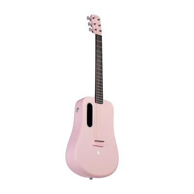Lava Me 2 Air Sonic Freeboost High Quality Carbon Fiber Ballad Travel Pink Acoustic Guitar image 1