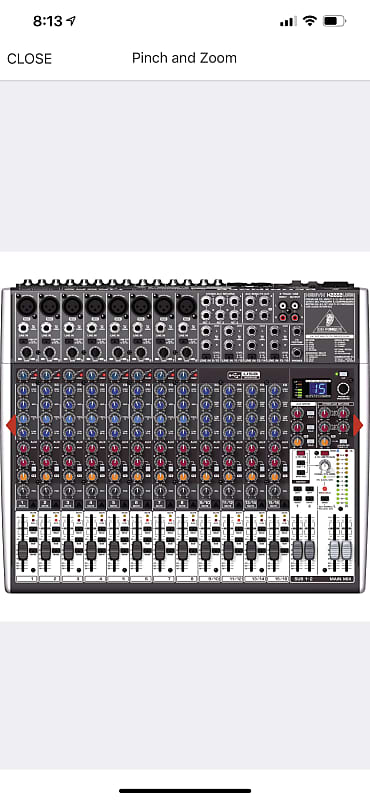 Behringer Xenyx X2222USB 22-Input Mixer with USB Interface image 1
