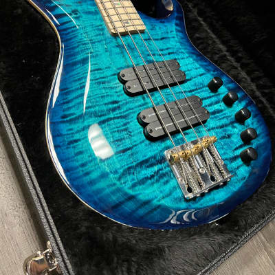 PRS Paul Reed Smith Gary Grainger 4 String Flame Maple Top Cobalt Blue NEW! #4499 image 17