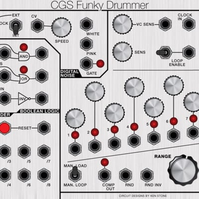 cgs funky drummer, euro 32 hp | panel image 1
