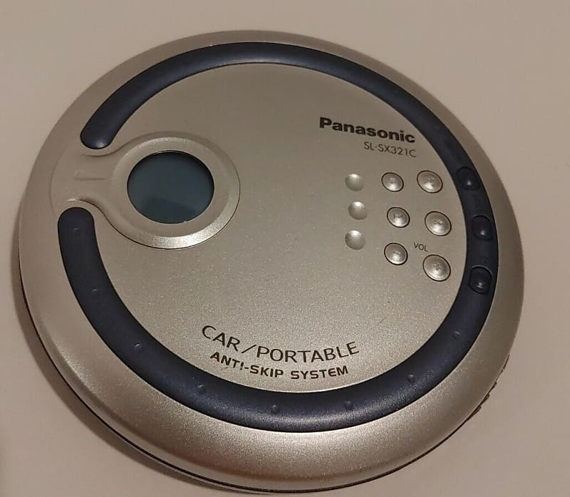 Panasonic Portable Car CD Player Anti-Skip Protection | Reverb