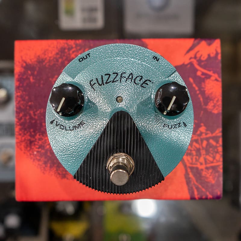 Jim Dunlop Fuzz Face Mini Hendrix in Turquoise | Reverb