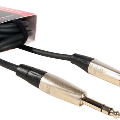 Hosa HSS-020 20 Foot 1/4" TRS To 1/4" TRS Balanced Interconnect Audio Cable image 1