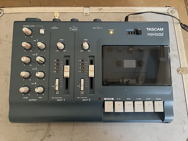 TASCAM Porta 02 mkII Ministudio 4-Track Cassette Recorder