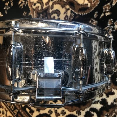 Used Slingerland Chrome Over Brass Snare Drum 5.5x14 image 3
