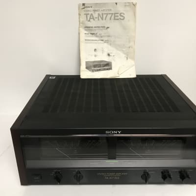 Vintage Sony TA-N77ES Stereo Power Amplifier image 1