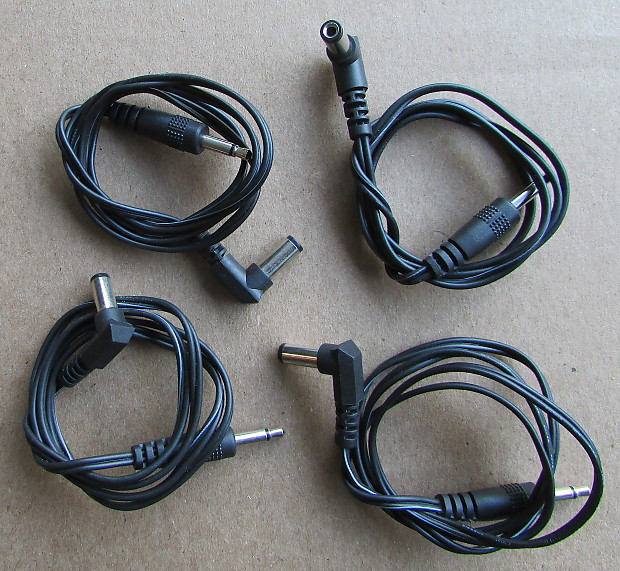 Dunlop DC Brick 4 Pack Power Supply Cables for Pedalboard image 1
