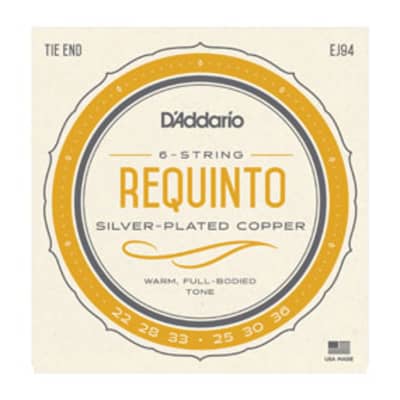 D'Addario Requinto  silver-Plated Copper image 1