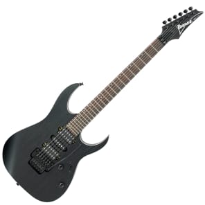 Ibanez RG370ZB Black Electric Guitar Floyd FR Super Strat Zero
