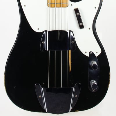 Fender Telecaster Bass 1968 - 1971 Custom Color BLACK w/ OHSC | vintage precision p Tele image 7