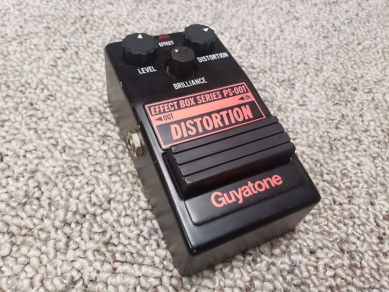 Vintage 80s Guyatone PS-001 Distortion Box Series Guitar Effect