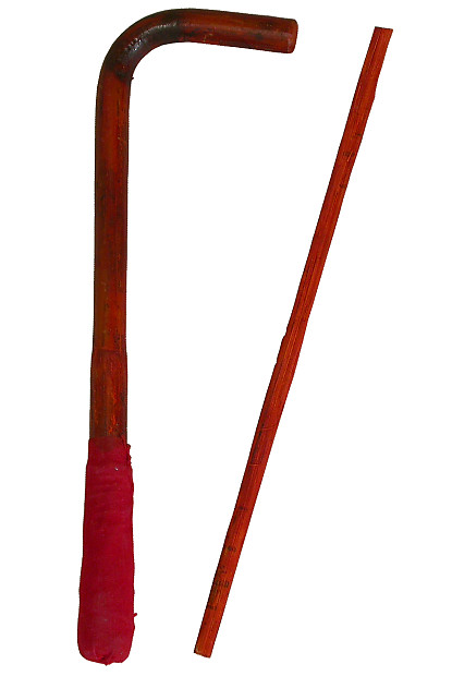 Mid-East BEAL Hudak Curved Leather Beater with Cane Switch image 1