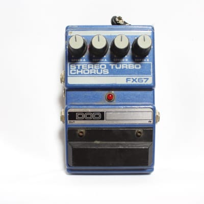 ギター DOD FX67 STEREO TURBO CHORUS DOD Pedals FX67 - Stereo Turbo Chorus images, videos