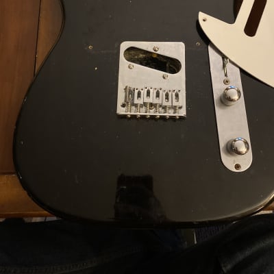 Fender Tele body mik Korea squire  90’s  Black image 2