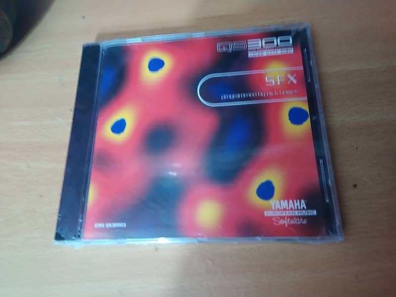 YAMAHA QS300 VOICE DATA DISK SFX EMS QS3D003 NICK HOWES 1995 SEALED NEW image 1