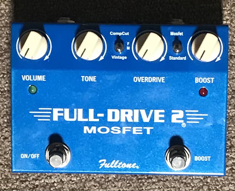 Fulltone Full-Drive 2 Mosfet 2000s - Blue