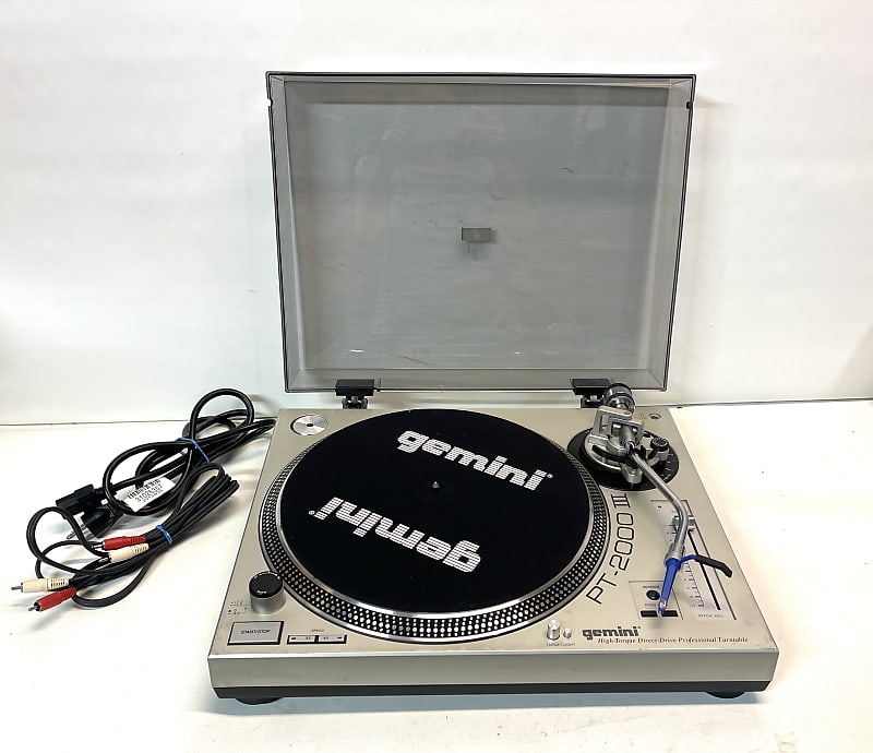 Lot gemini PT-2000 III High- Torque Direct- Drive Professional Turntable  TESTED