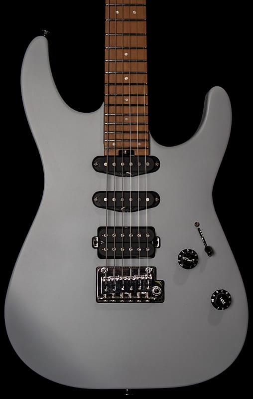 Charvel Pro-Mod DK24 HSS Primer Gray Electric Guitar - Caramelized Maple  Neck