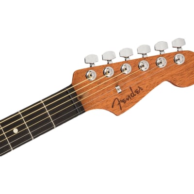 Fender American Acoustasonic Stratocaster - Black w/ Ebony FB image 9
