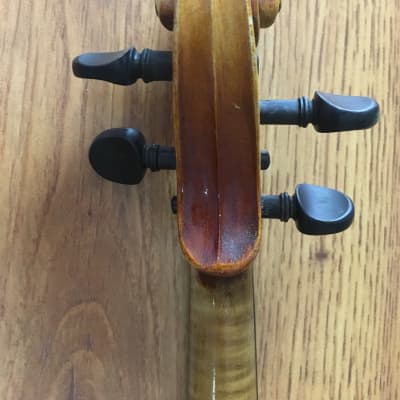 Karl Hofner 3/4 Violin Aged Natural Gloss w/ Hard Case & Bow image 8