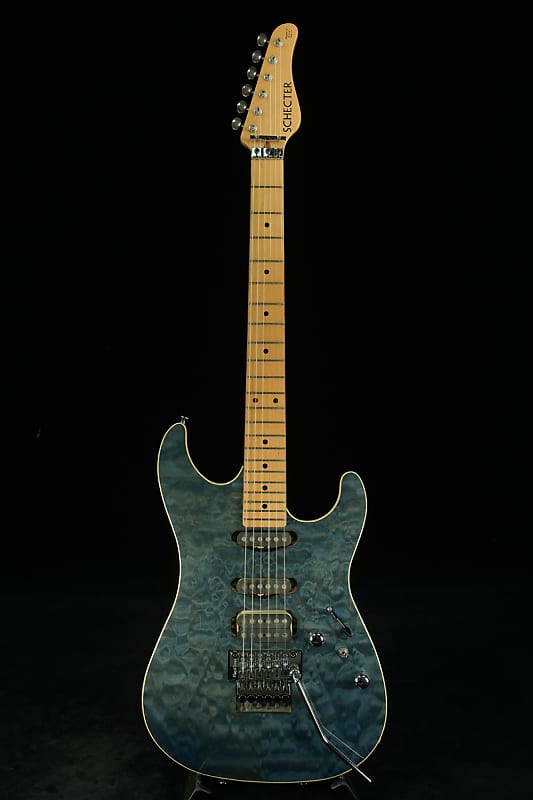 SCHECTER NV II 22 See thru Blue (05/15) | Reverb