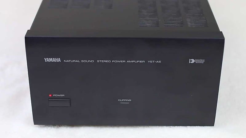 Yamaha YST A5 Stereo Power Amp, 50w per Channel @ 8Ω w/Normal Speaker  Cartridge - 1 Owner, Nice Cond