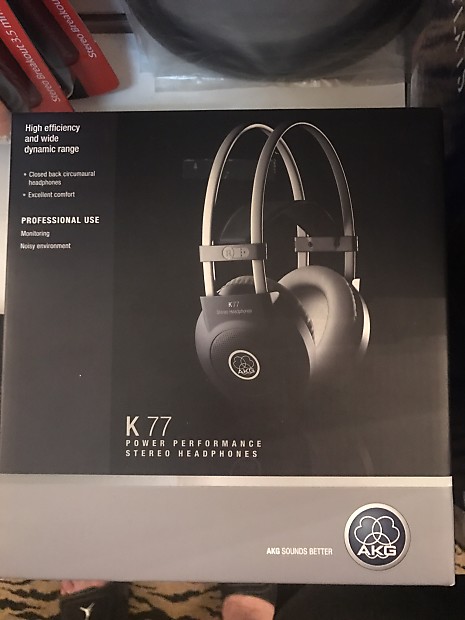 AKG K77 Closed-Back Headphones image 1