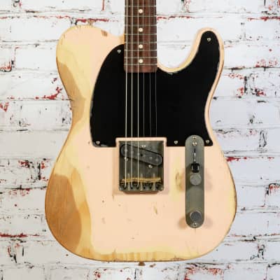 Nash E-63 Pine Electric Guitar Shell Pink Serial # MAN-56 image 1