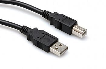 Hosa High Speed USB Cable Type A to Type B - 5' image 1