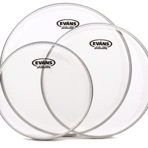 Evans G2 Clear 3-piece Tom Pack - 10/12/14 inch image 5
