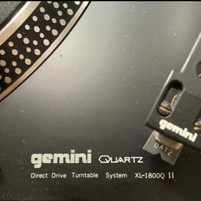 Gemini Quartz XL-1800Q II direct drive Turntable | Reverb